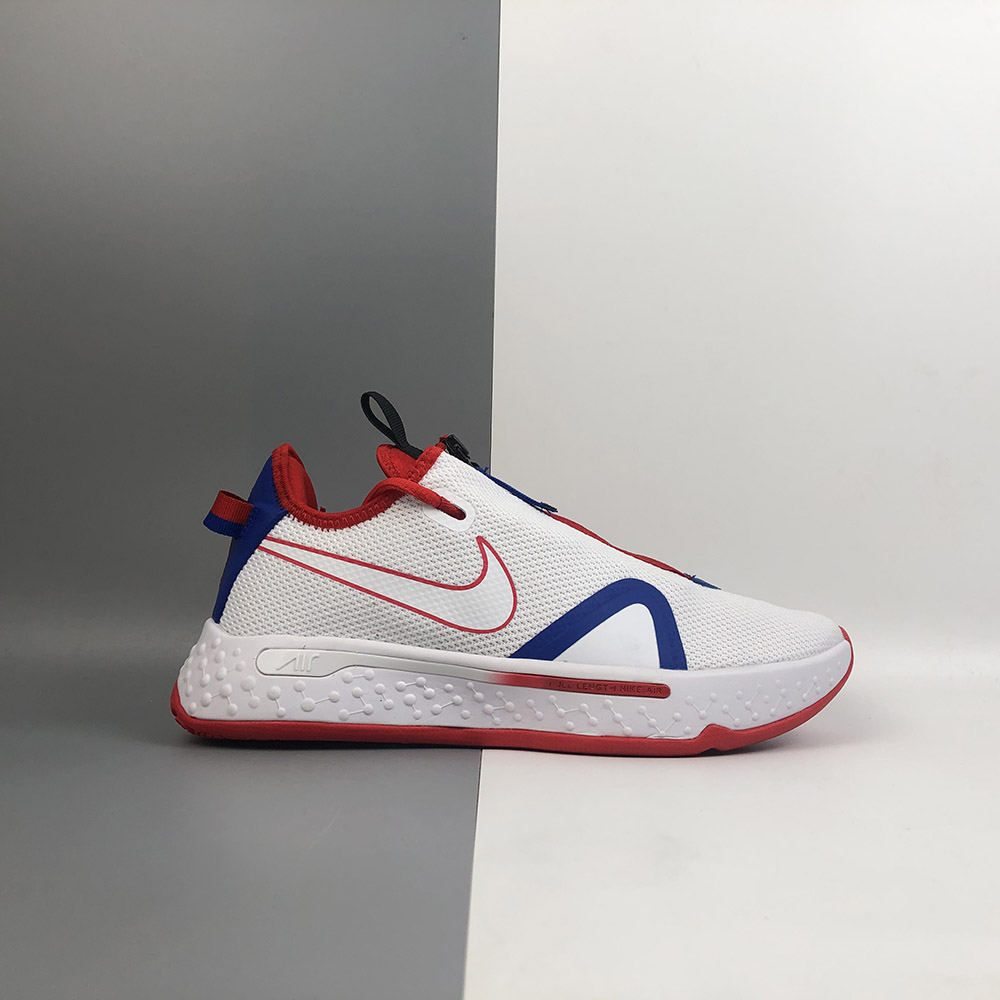 Nike PG 4 White Red Blue For Sale – The 