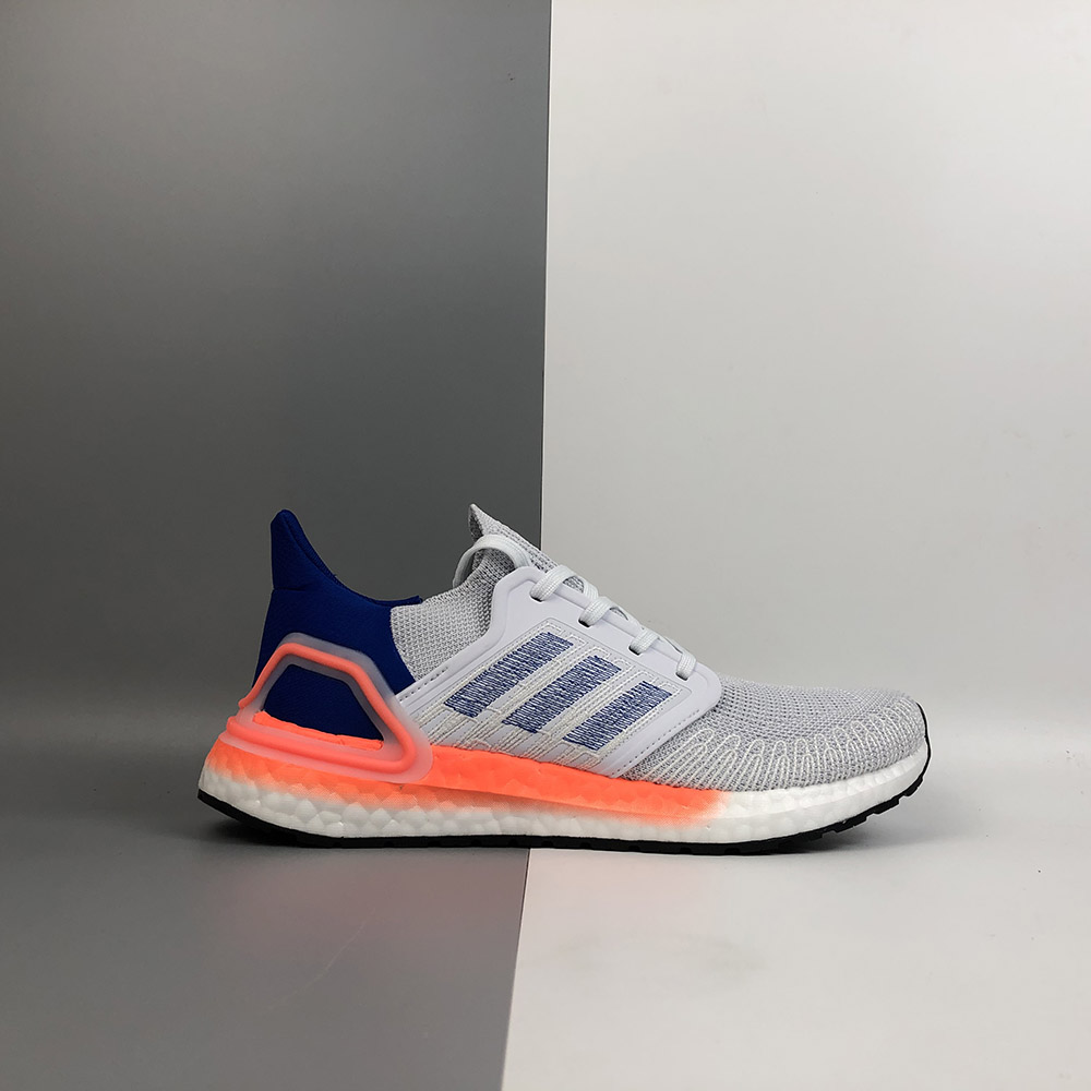 adidas ultra boost white red blue