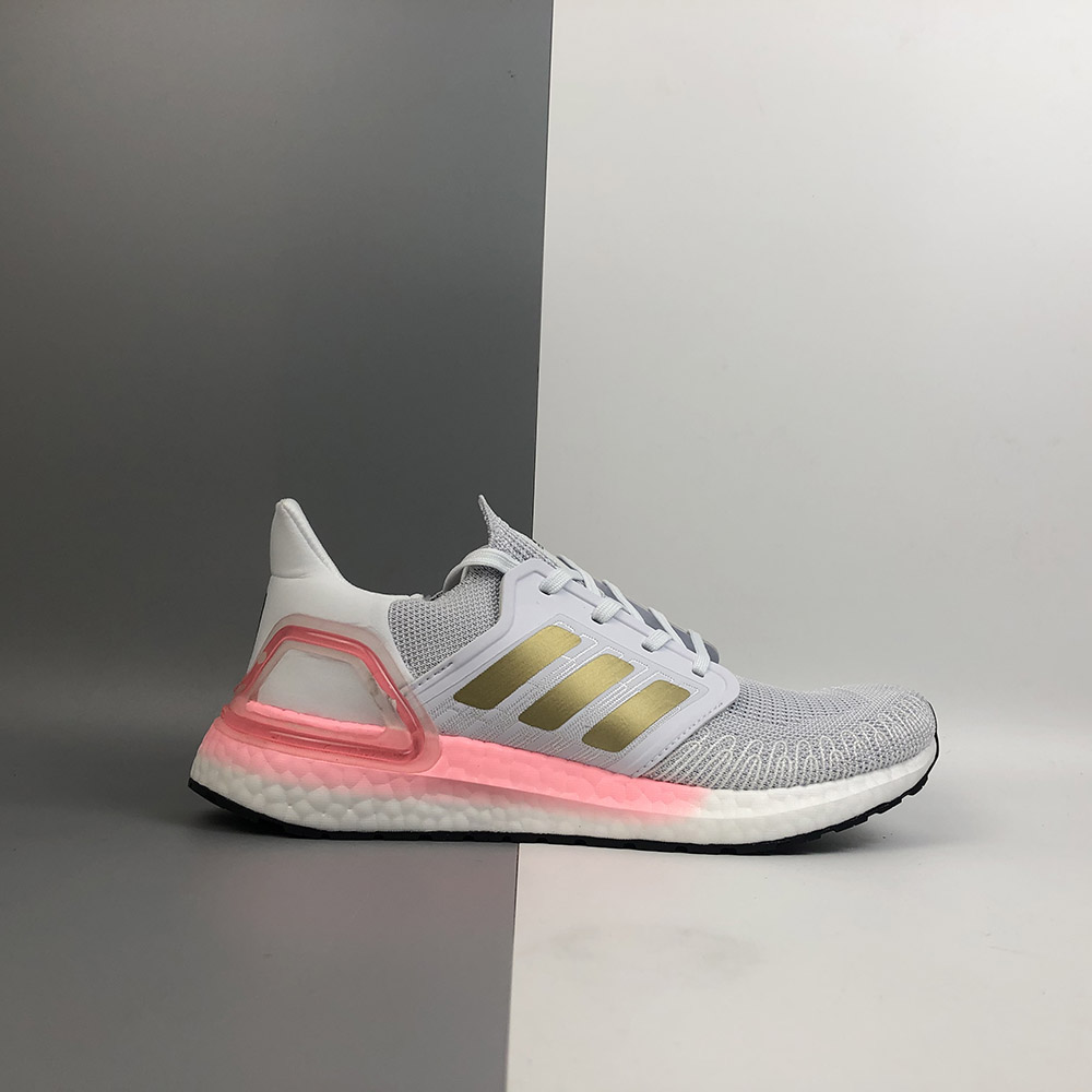 Adidas Ultra Boost White Copper Metallic Light Flash Red For Sale The Sole Line
