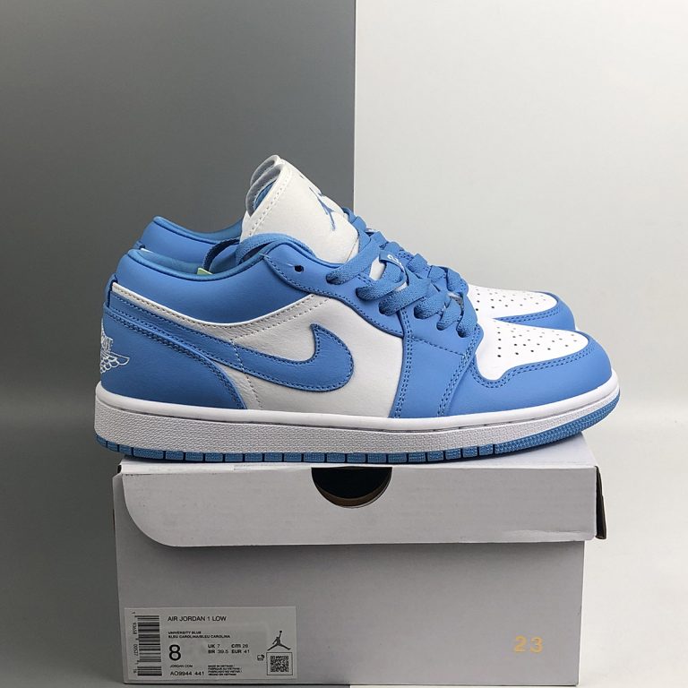 Air Jordan 1 Low “unc” University Bluewhite For Sale The Sole Line 6707