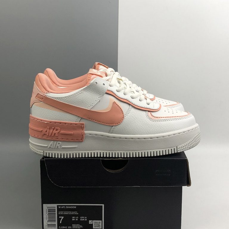 Nike Air Force 1 Shadow White Pink For Sale – The Sole Line