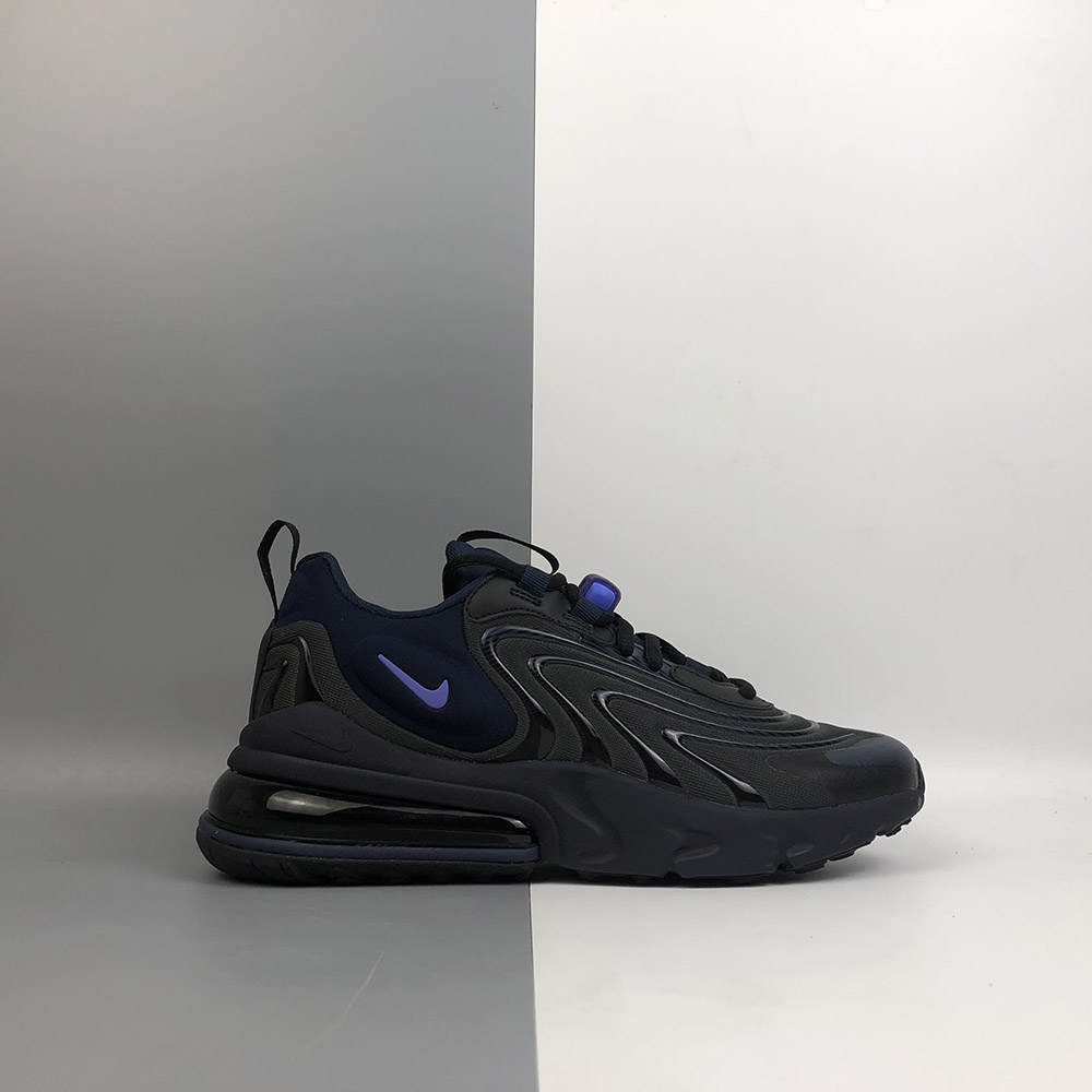air max 270 react eng black/sapphire-obsidian men's shoe
