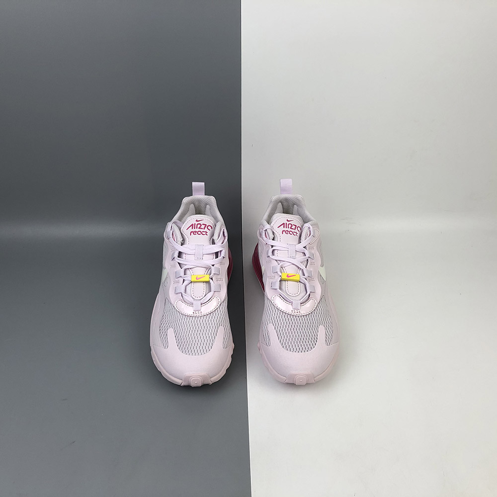Nike Air Max 270 React Light Violet Digital Pink For Sale The Sole Line