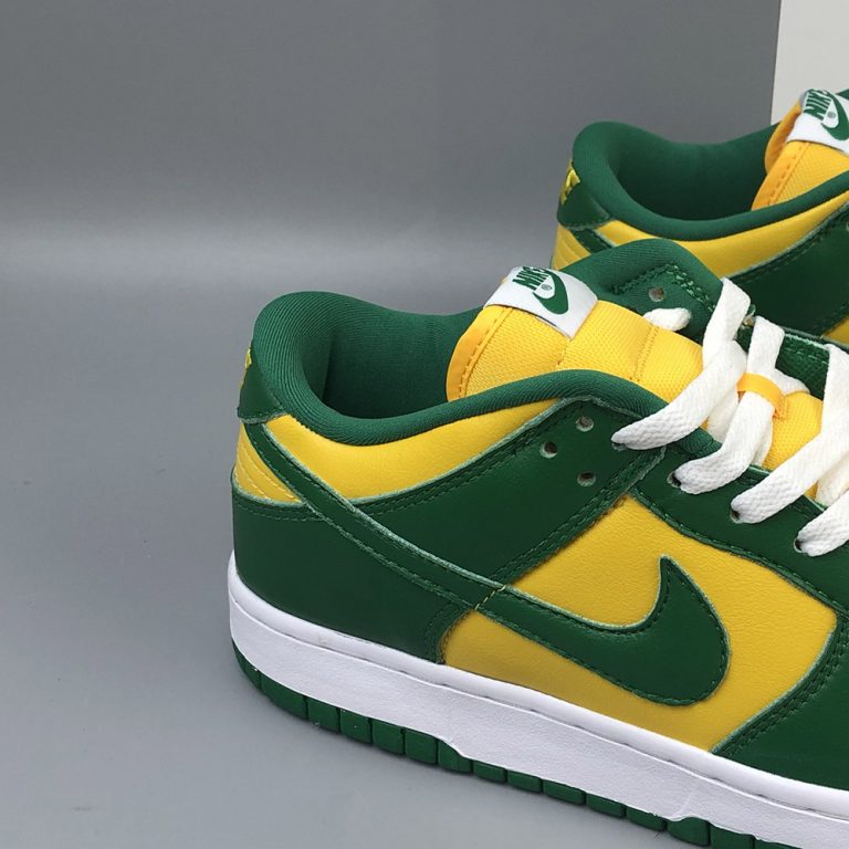Nike Dunk Low SP “Brazil” Varsity Maize/Pine Green-White For Sale – The ...