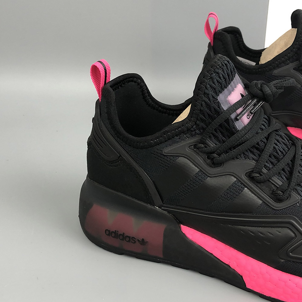 adidas pink black