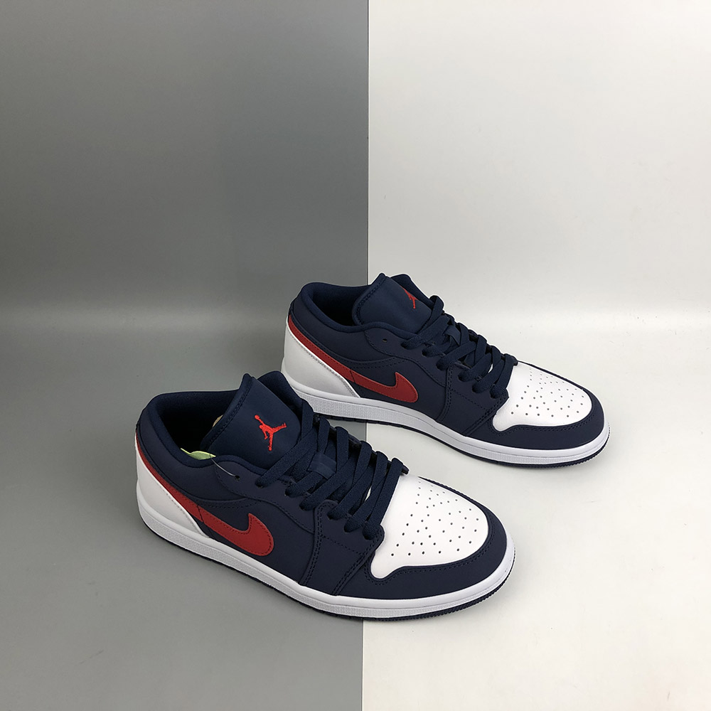 jordan 1s blue and red