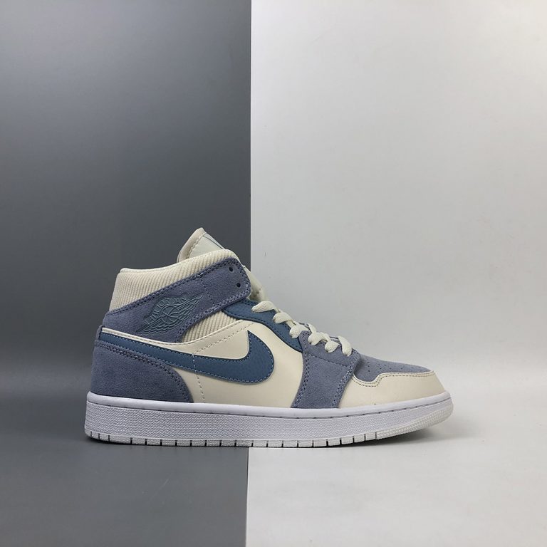 Air Jordan 1 Mid Mix Materials Grey For Sale – The Sole Line