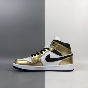 Air Jordan 1 Mid SE “Metallic Gold” For Sale – The Sole Line