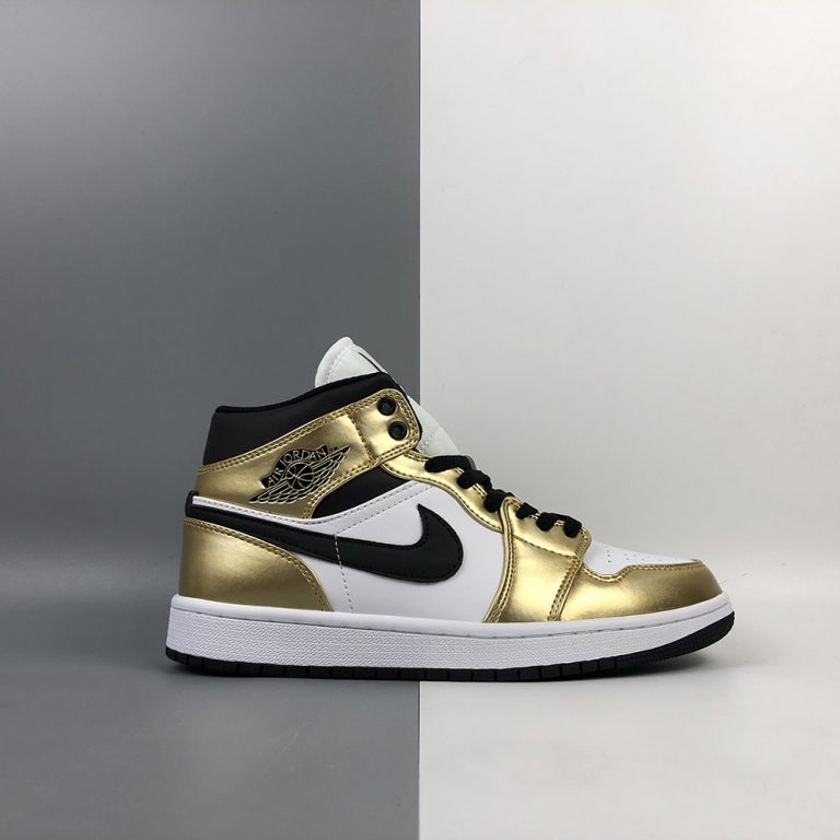 Air Jordan 1 Mid SE “Metallic Gold” For Sale – The Sole Line