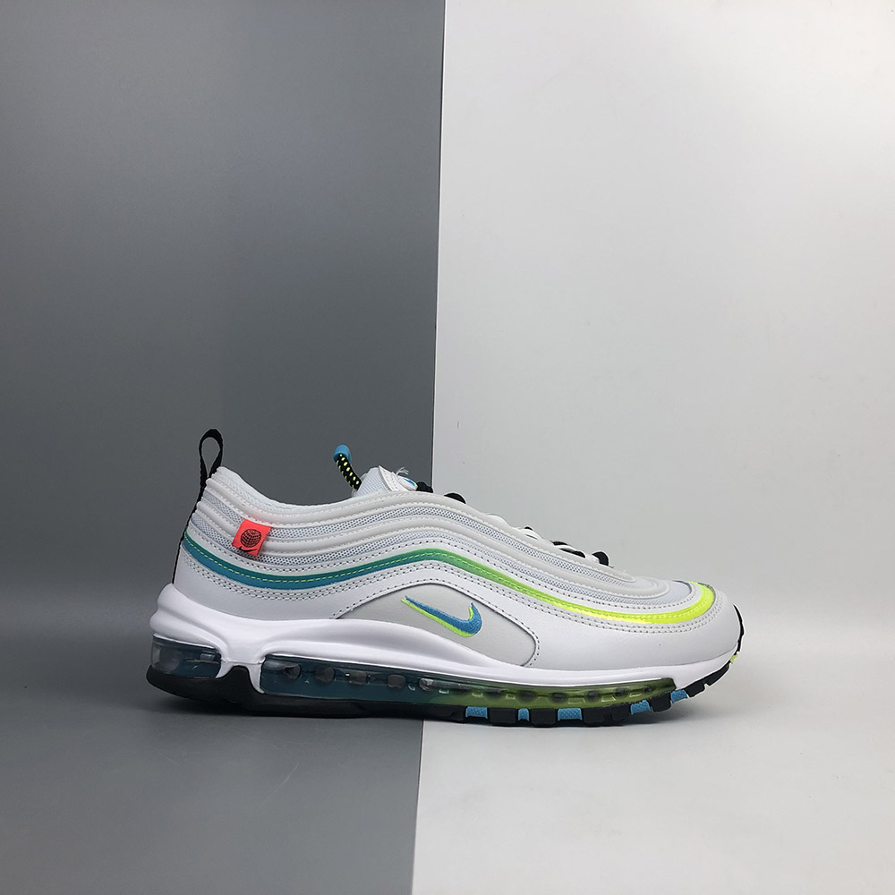 air max 97 white with blue sole