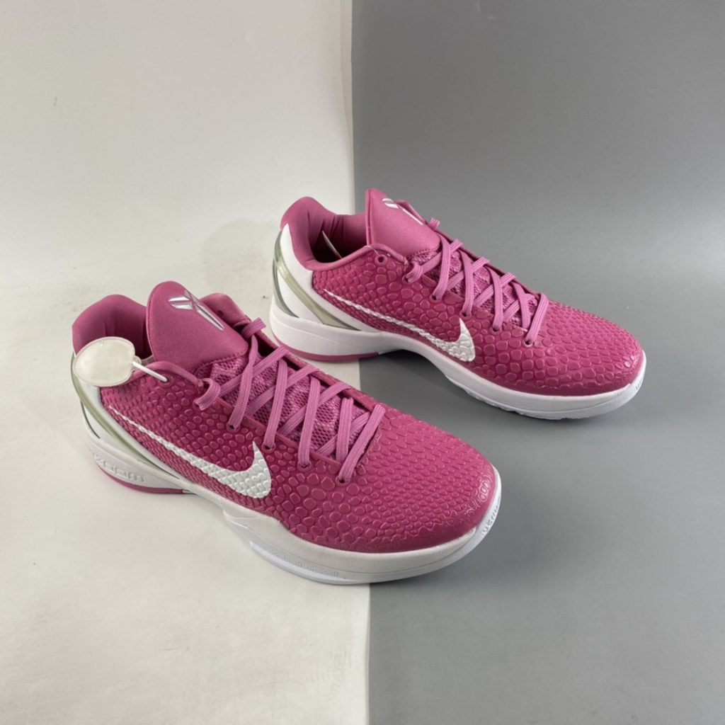 Nike Kobe 6 Protro “Think Pink” Pinkfire/Metallic Silver-White – The ...