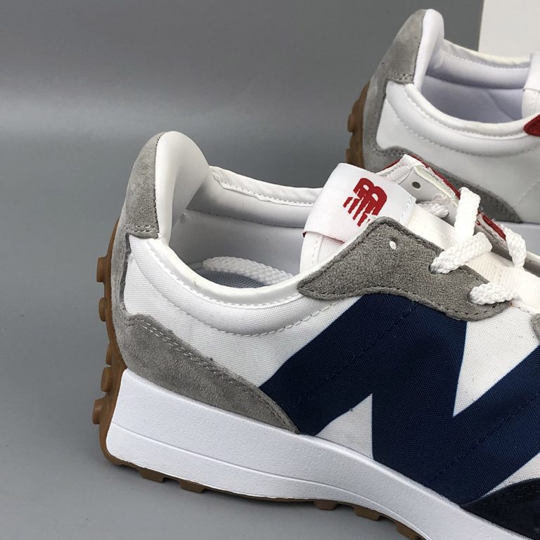 New Balance 327 White/Navy-Black-Grey For Sale – The Sole Line