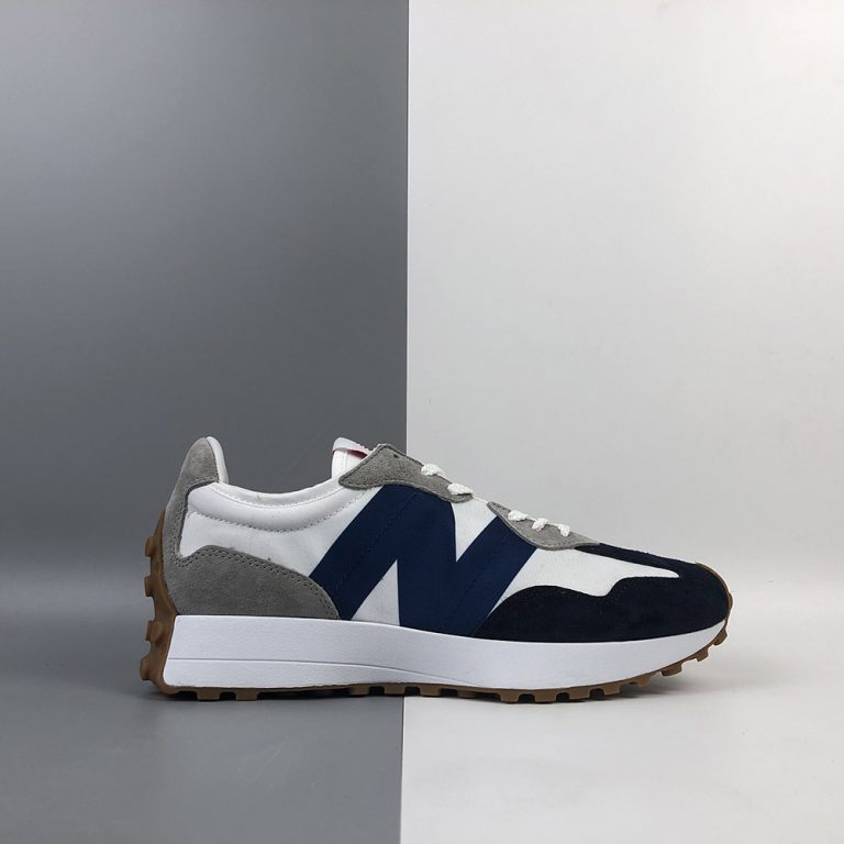 New Balance 327 White/Navy-Black-Grey For Sale – The Sole Line