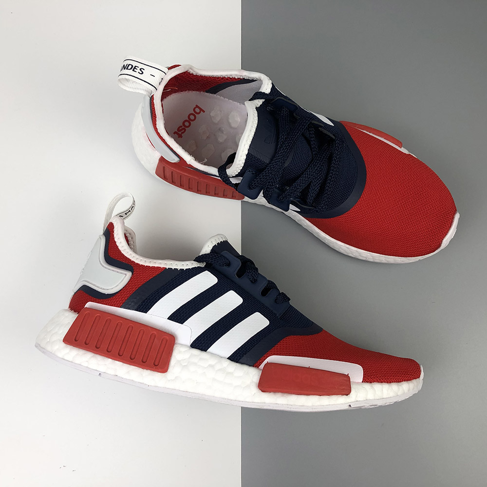 collegiate red nmd