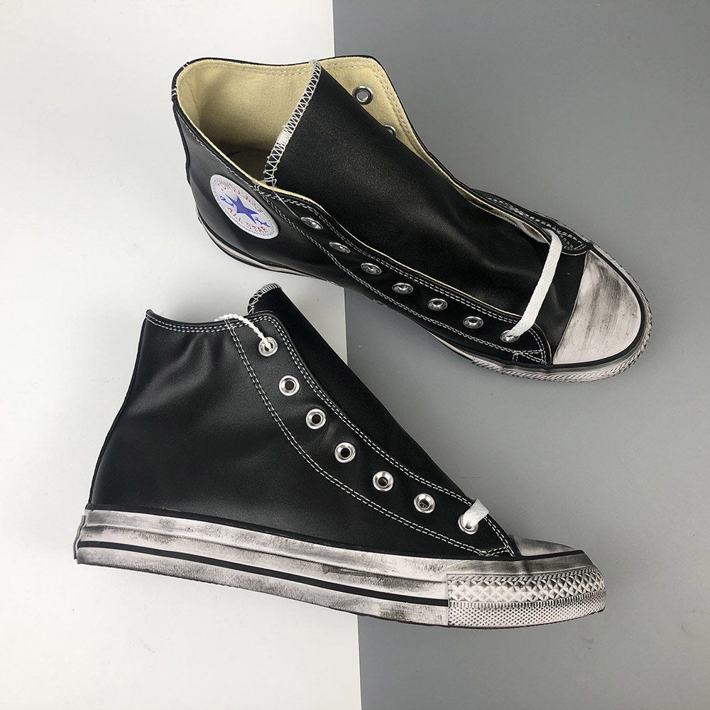 leather converse sale