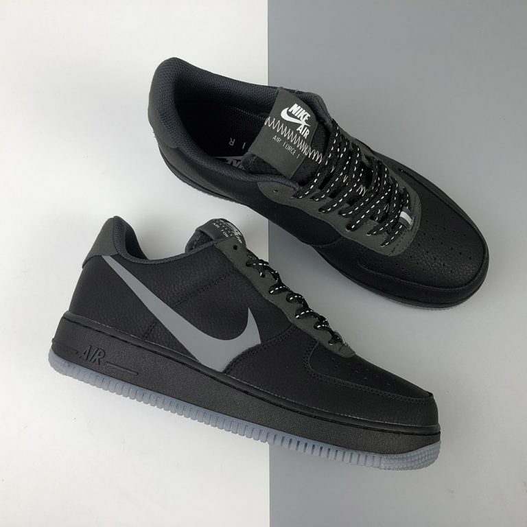 Nike Air Force 1 Low LV8 ‘Big Swoosh’ Black For Sale – The Sole Line