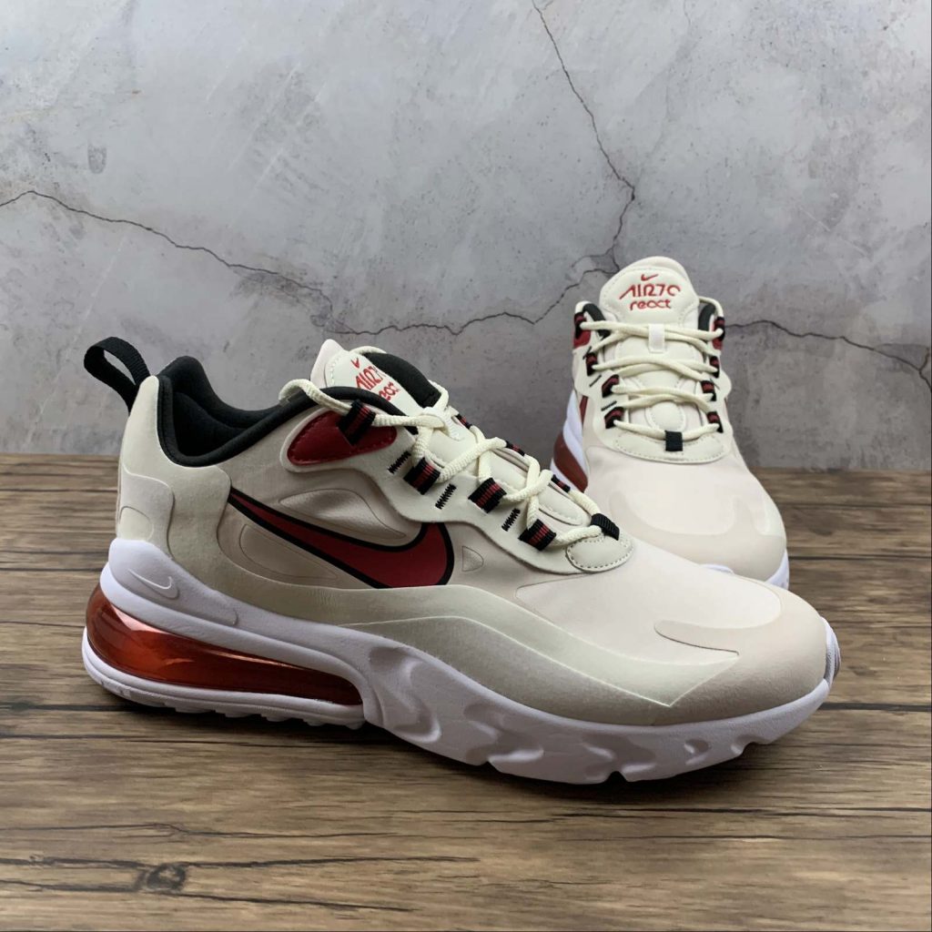 Nike Air Max 270 React Light Orewood Brown/Cardinal Red For Sale â The Sole Line