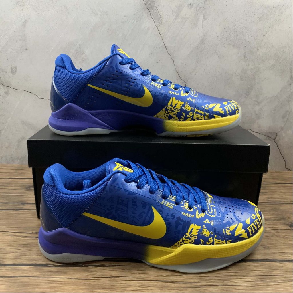 Nike Kobe 5 Protro “5 Rings” Concord/Midwest Gold For Sale – The Sole Line