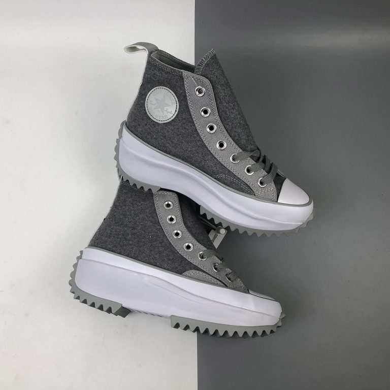 Converse Run Star Hike Black Ice High Top Ash Stone For Sale – The Sole