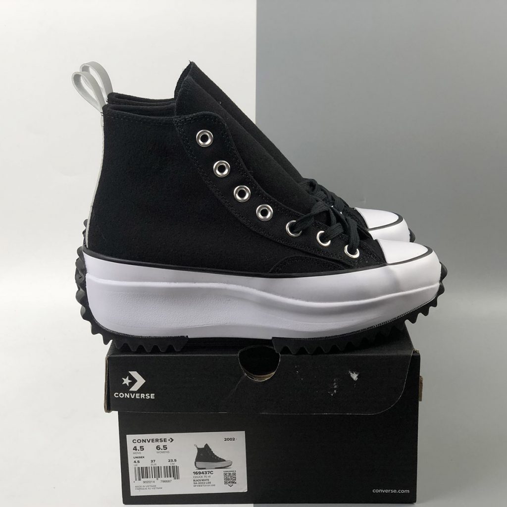 Converse Run Star Hike High Top Black Ice For Sale – The Sole Line