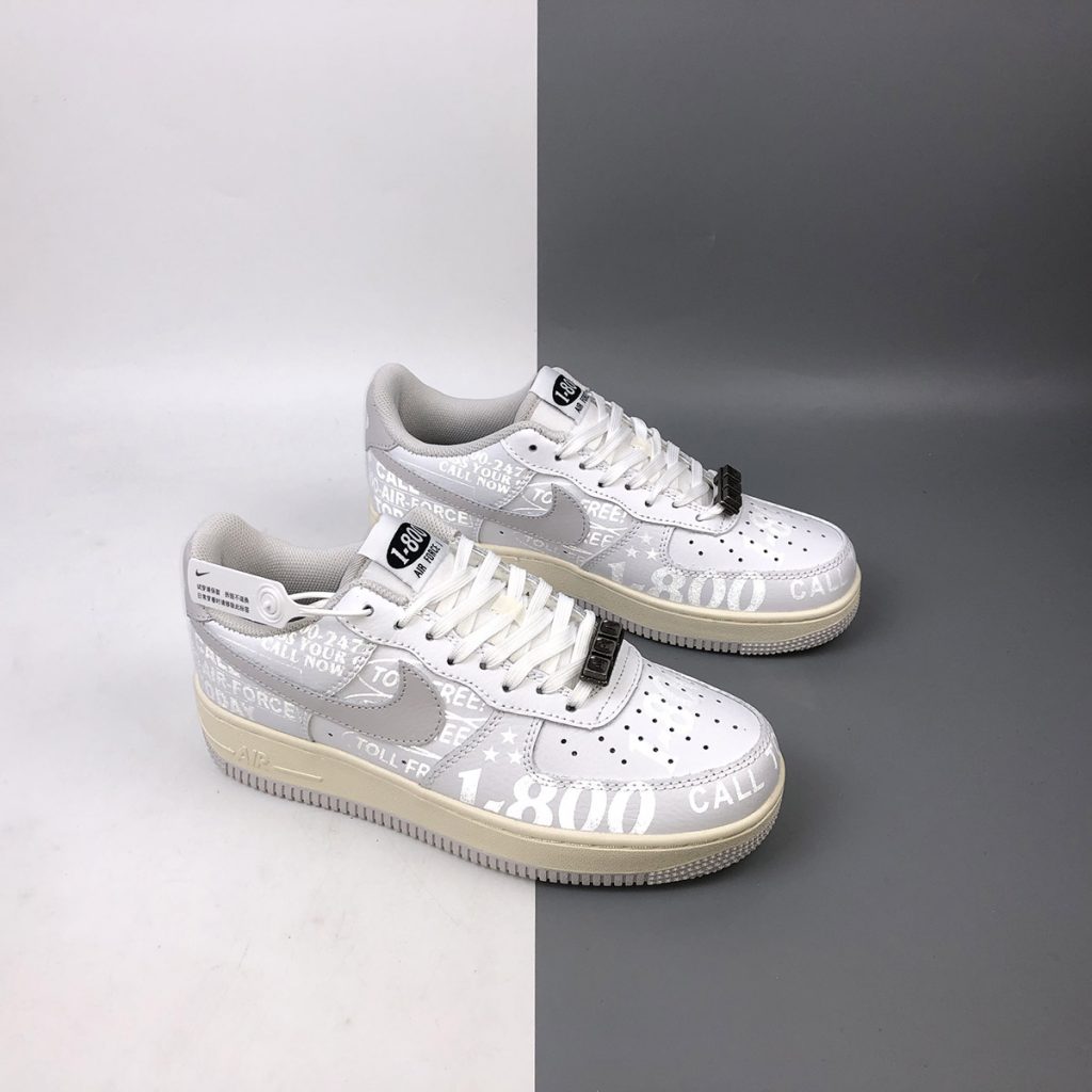 Nike Air Force 1 Low 1-800 Toll Free White For Sale – The Sole Line