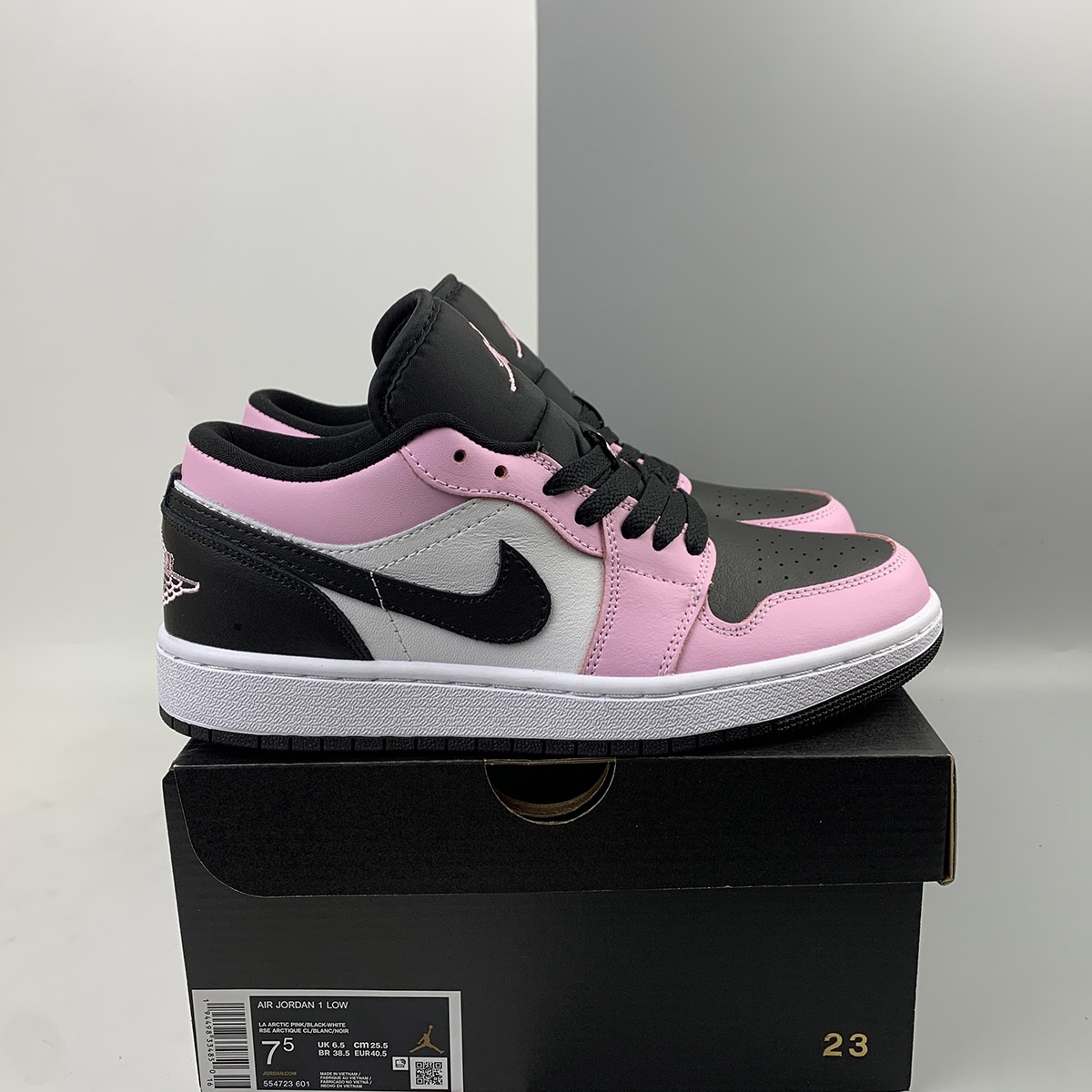 Air Jordan 1 Low Gs “light Arctic Pink” 554723 601 For Sale The Sole Line