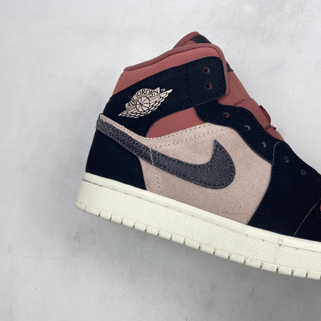 air jordan mid dusty pink