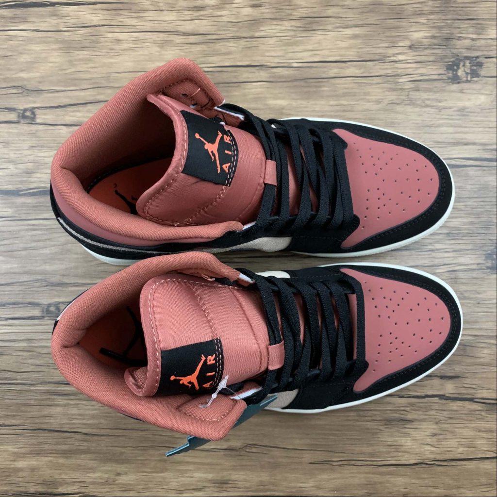 air jordan mid dusty pink