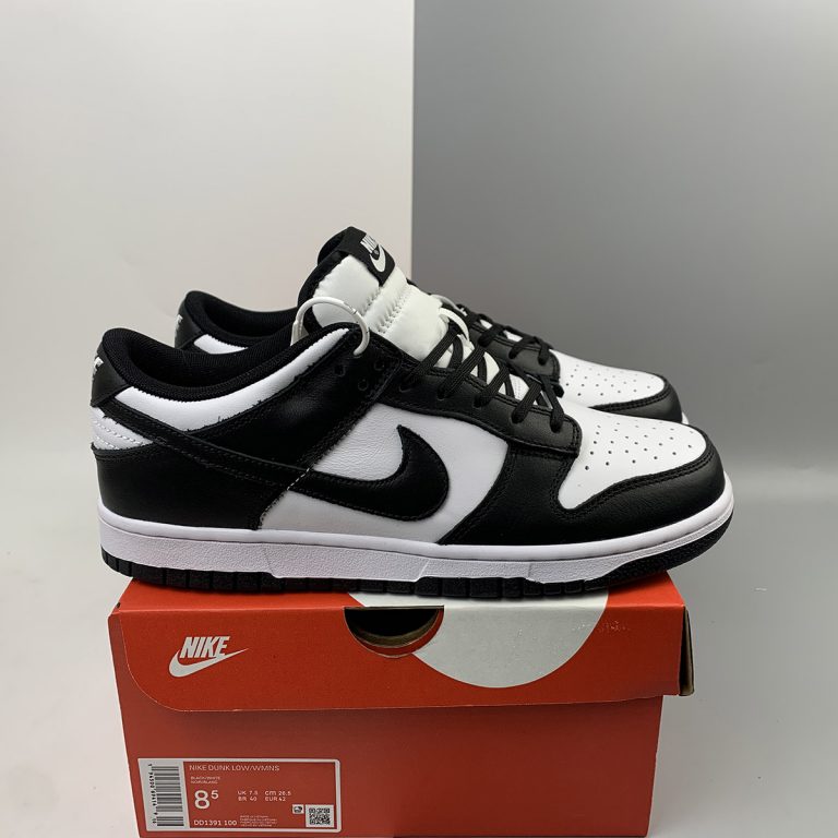 Nike Dunk Low White Black For Sale – The Sole Line