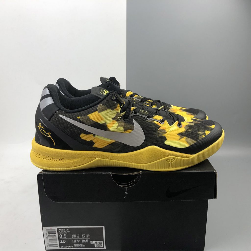 Nike Kobe 8 System “GC” Black/Electric Yellow For Sale – The Sole Line