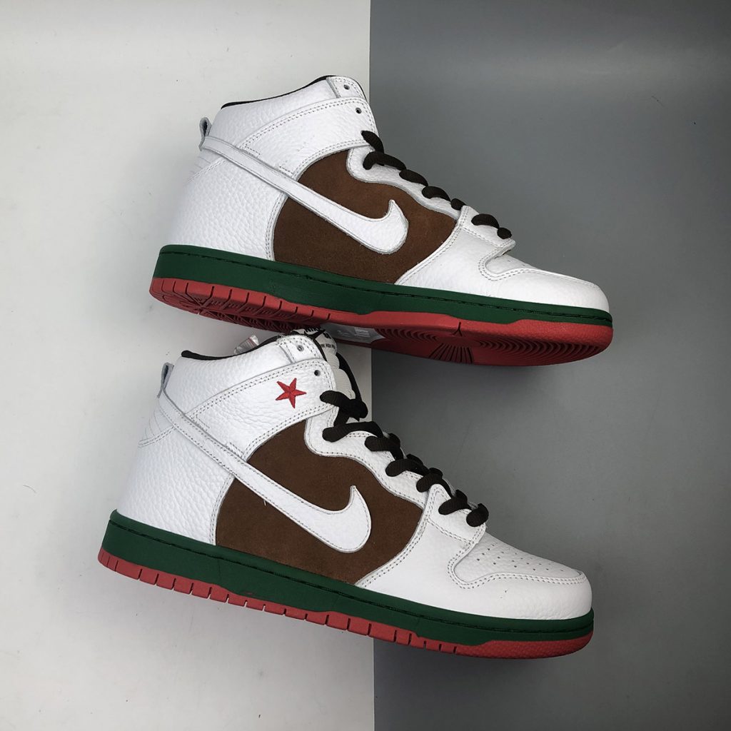 Nike SB Dunk High ‘Cali’ Pecan/White For Sale – The Sole Line