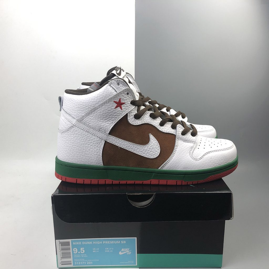 dunk high pecan