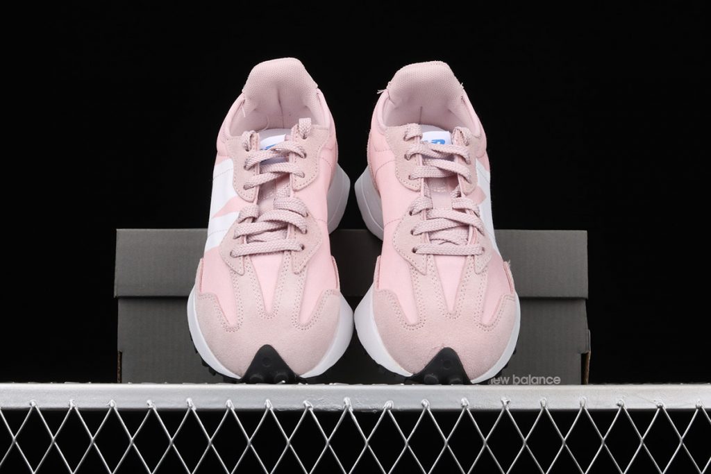 new balance 327 hot pink