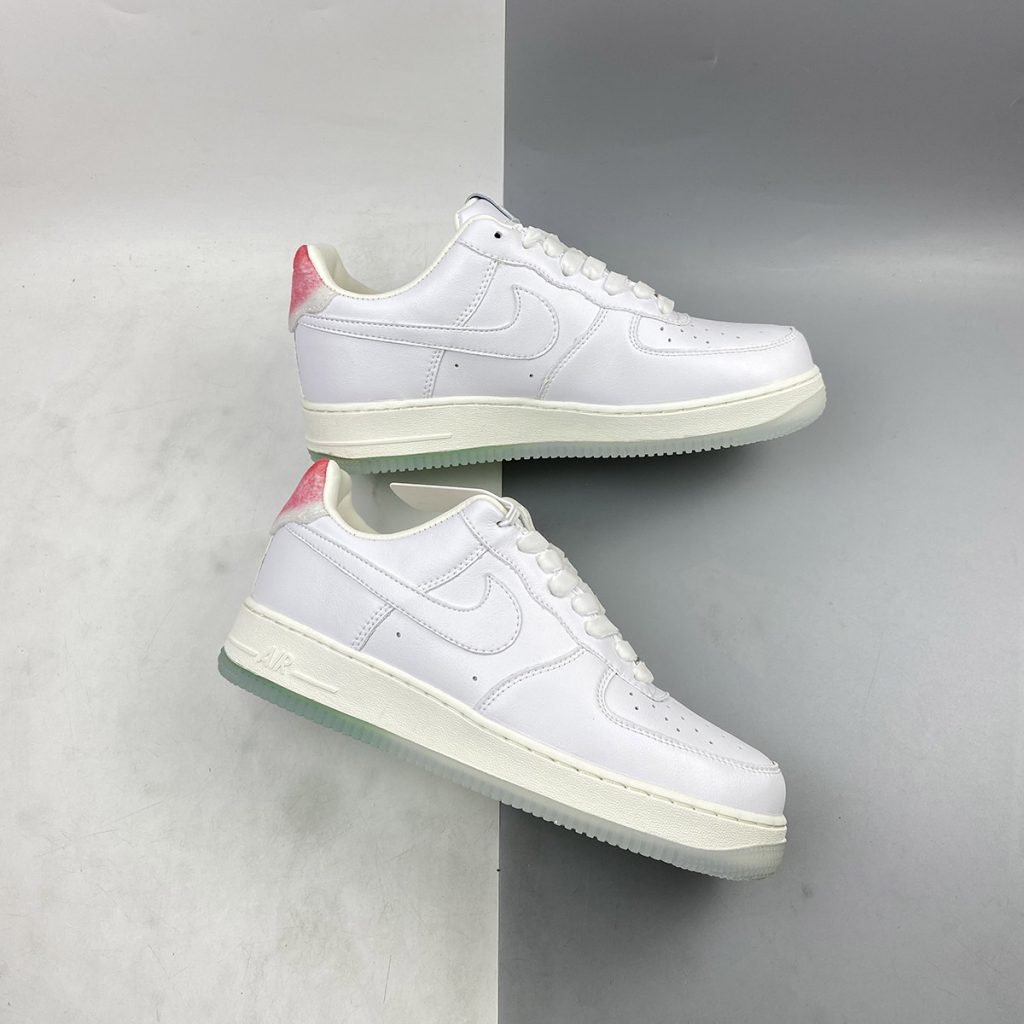 air force 1 white and pink