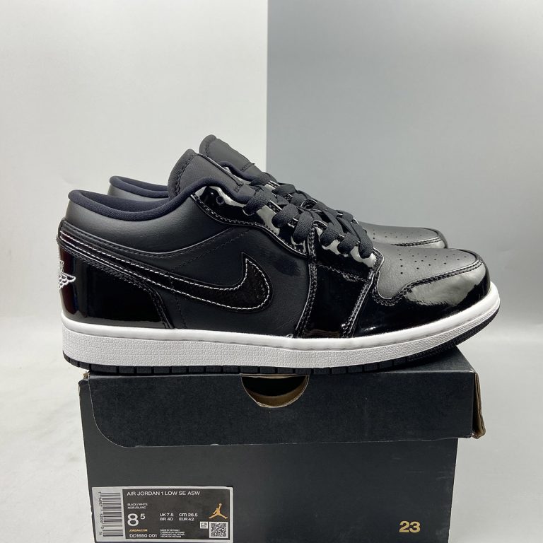 Air Jordan 1 Low “All-Star” Black/White For Sale – The Sole Line