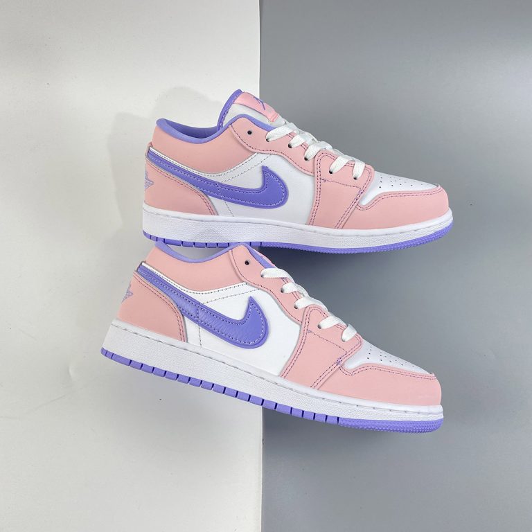 Air Jordan 1 Low Arctic Punch/Purple Pulse-White For Sale – The Sole Line