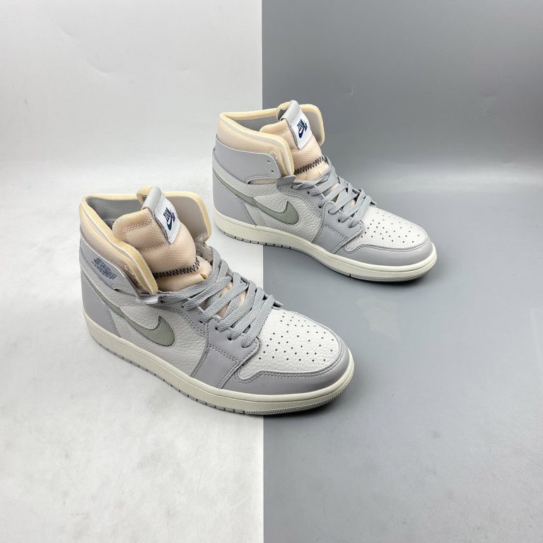 Air Jordan 1 Zoom Comfort “London” Photon Dust/Light Smoke Grey For ...