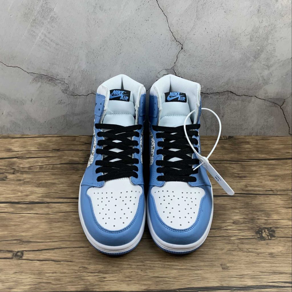 Supreme x Air Jordan 1 High Stars University Blue For Sale – The Sole Line