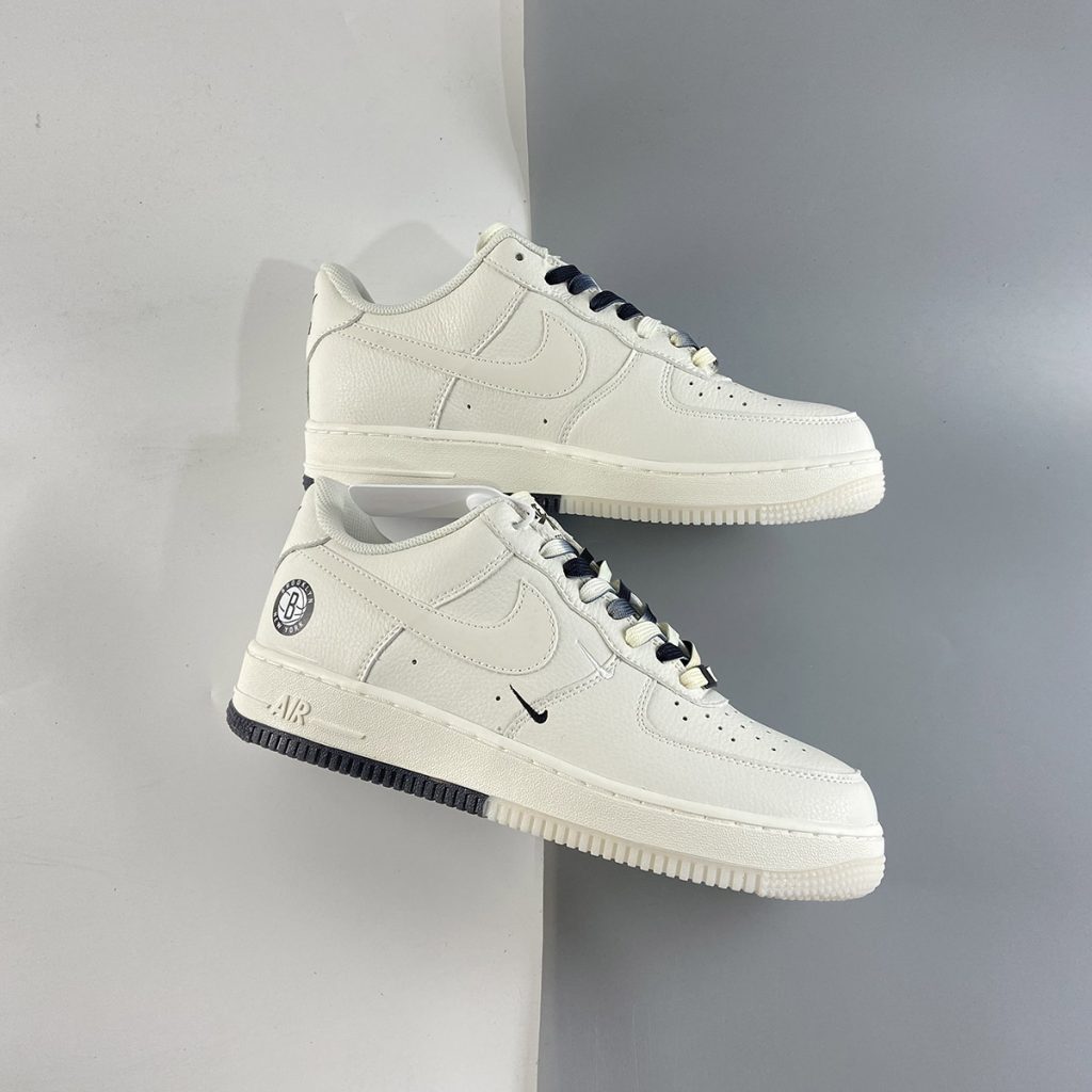 Nike Air Force 1 ‘Brooklyn’ Sail Black For Sale – The Sole Line