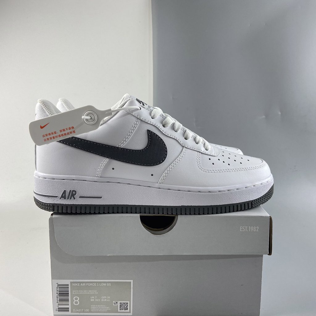 nike air force grey white