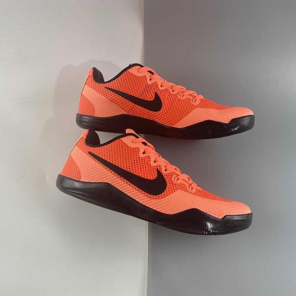 Nike Kobe 11 EM Low ‘Barcelona’ Bright Mango/Bright Crimson-Black For ...