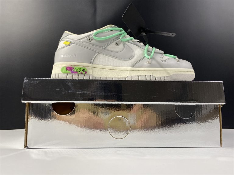 off white dunk grey