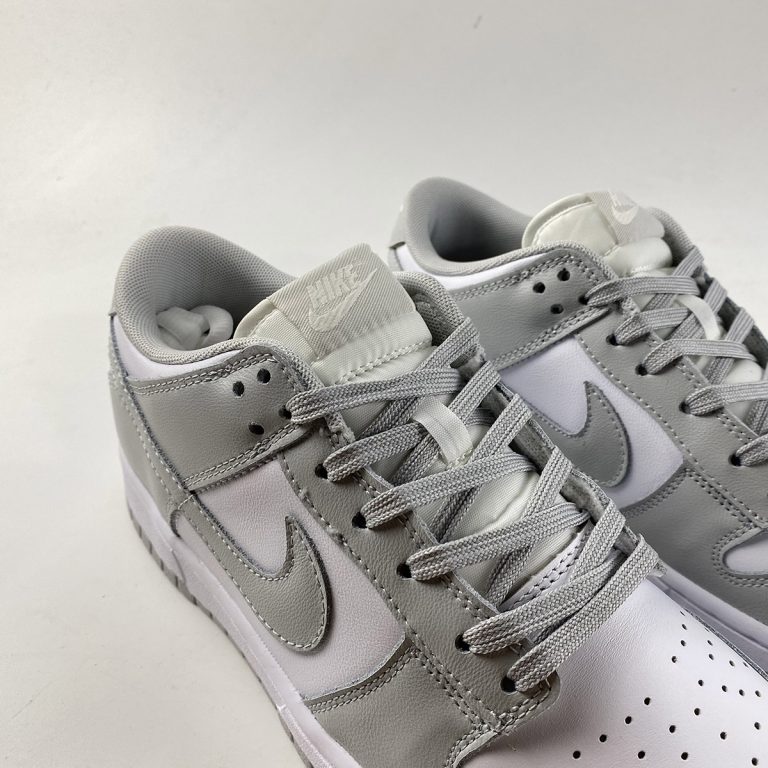dunk white grey fog