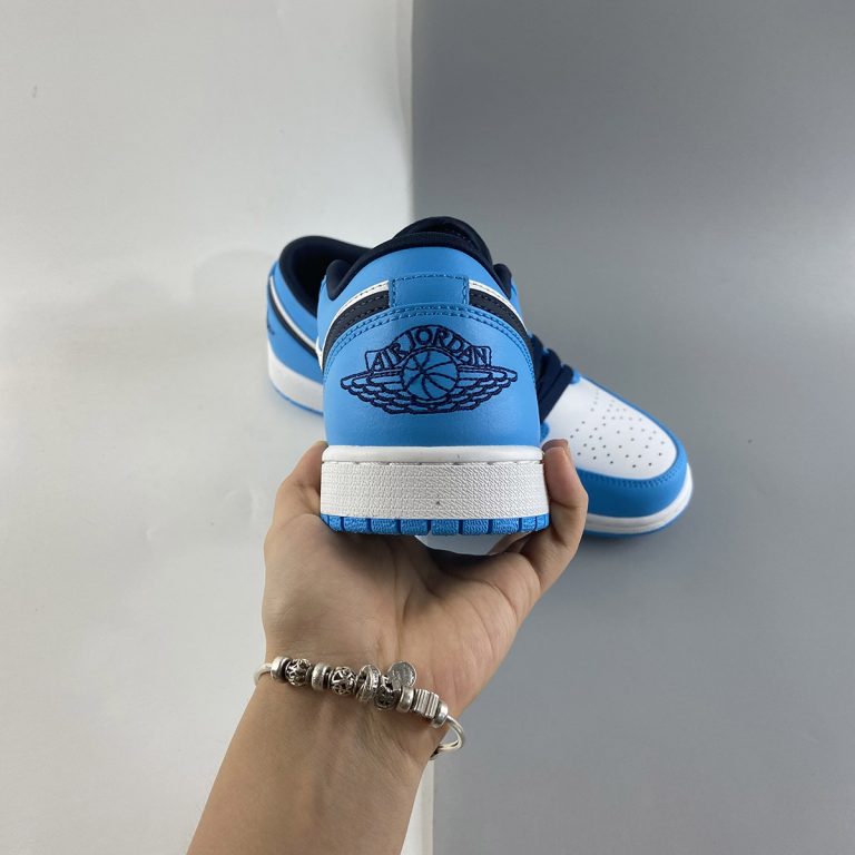 Air Jordan 1 Low “Dark Powder Blue” For Sale – The Sole Line