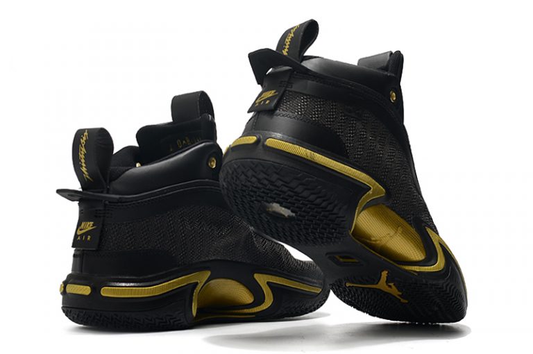 jordan 36 black and gold