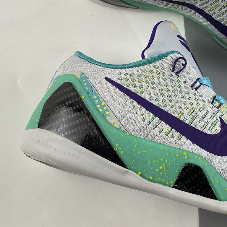 Nike Kobe 9 Elite Low Grey Green Blue For Sale The Sole Line