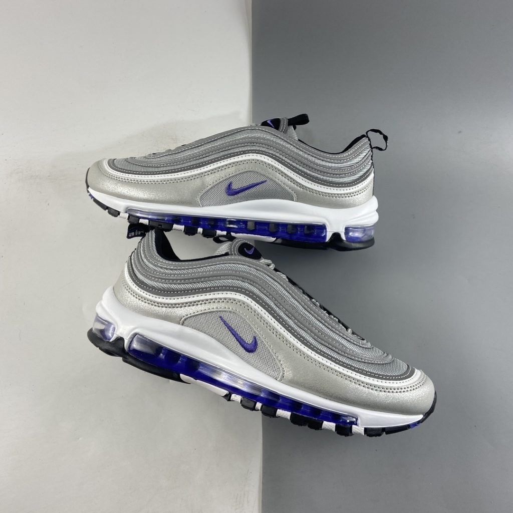 Nike Air Max 97 “Purple Bullet” Metallic Silver/Black/White/Persian ...