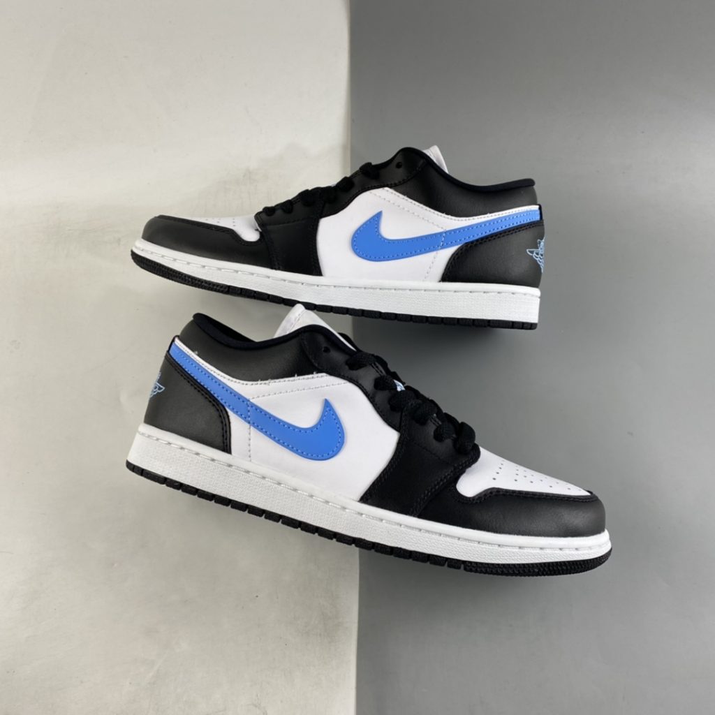 Air Jordan 1 Low Black/University Blue-White For Sale – The Sole Line