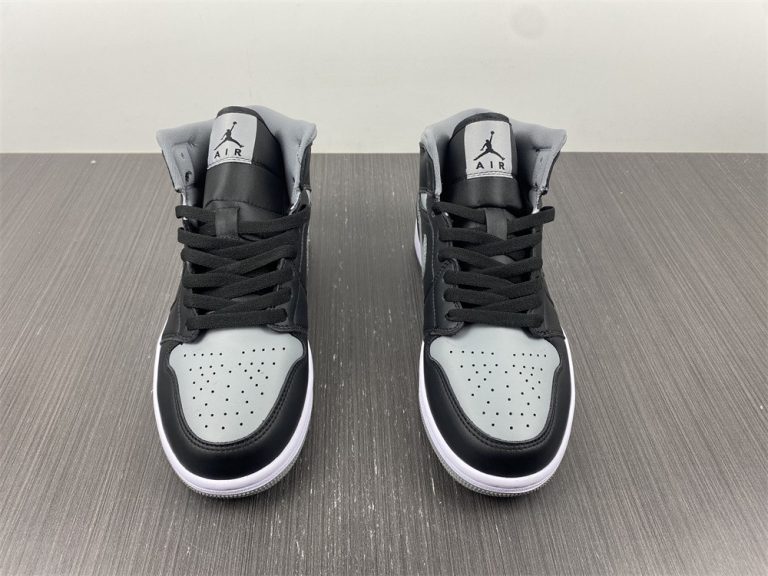 Air Jordan 1 Mid “Shadow” Black Grey BQ6472-007 For Sale – The Sole Line