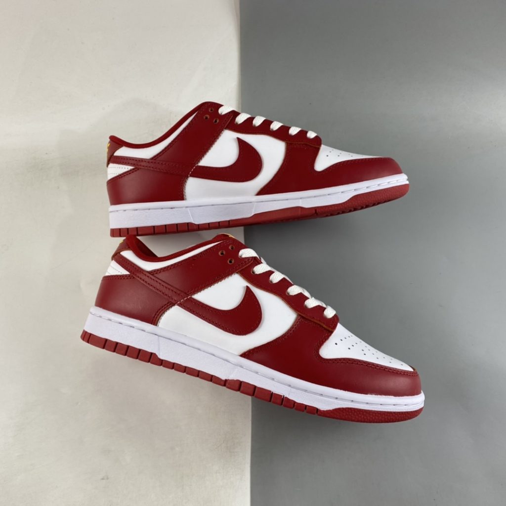 Nike Dunk Low “Cardinal” White/Gym Red DD1391-602 For Sale – The Sole Line